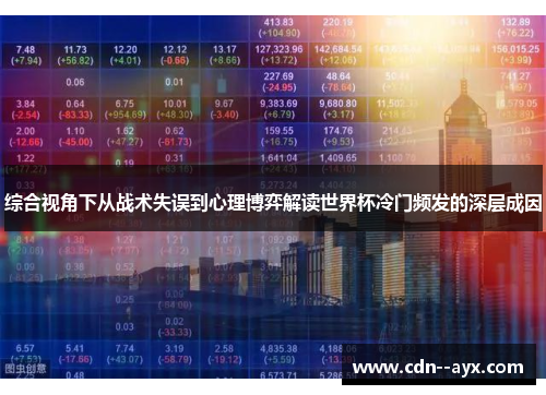 综合视角下从战术失误到心理博弈解读世界杯冷门频发的深层成因 综合视角下从战术失误到心理博弈解读世界杯冷门频发的深层成因